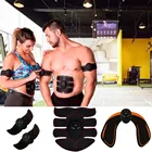 Массажный стимулятор мышц, пояс для похудения, массажер для спины, электрический стимулятор мышц, массажер Ems для тела, фитнес-массажер