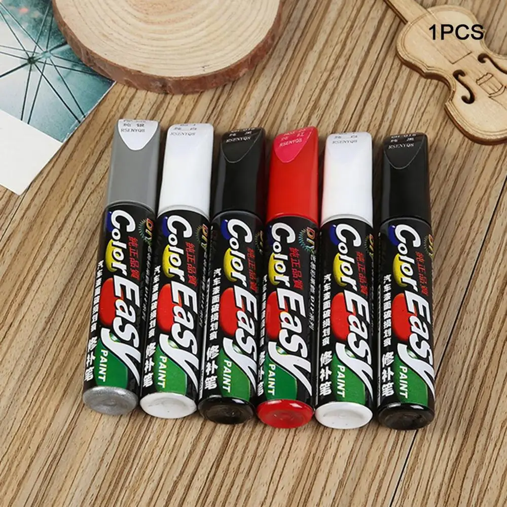 

2021 Car Touch Up Pen Set Car Paint Surface Repair Scratch Repair Paint White Gray Black Red Mixed Color Paint Pen