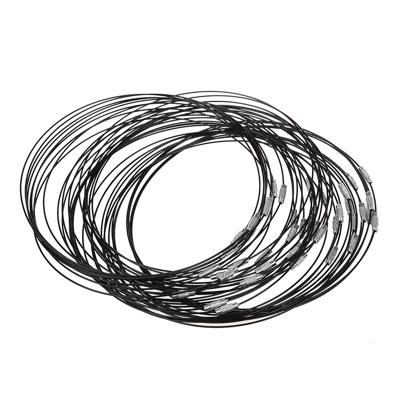 

Ошейник с металлической цепочкой, черный чокер, 40 шт.