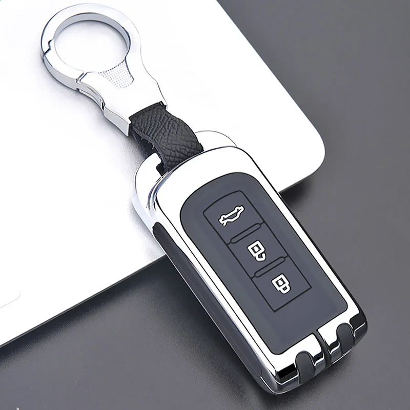 Чехол для дистанционного ключа Mitsubishi L200 ASX Outlander Eclipse Cross Pajero Sport Lancer из цинкового