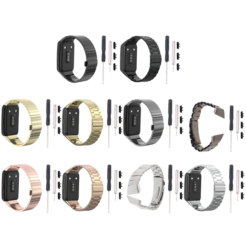 

Металлический ремешок из нержавеющей стали для смарт-браслета Huawei Honor Band 6