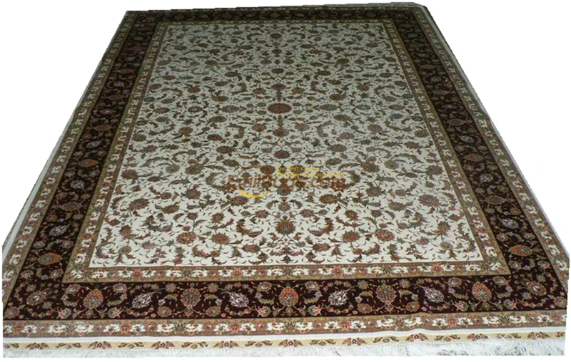 Goede Zijden Perzisch Tapijt Oosterse Tapijten Handgeweven Tapijten Voor Woonkamer Patterngc117psilkyg28