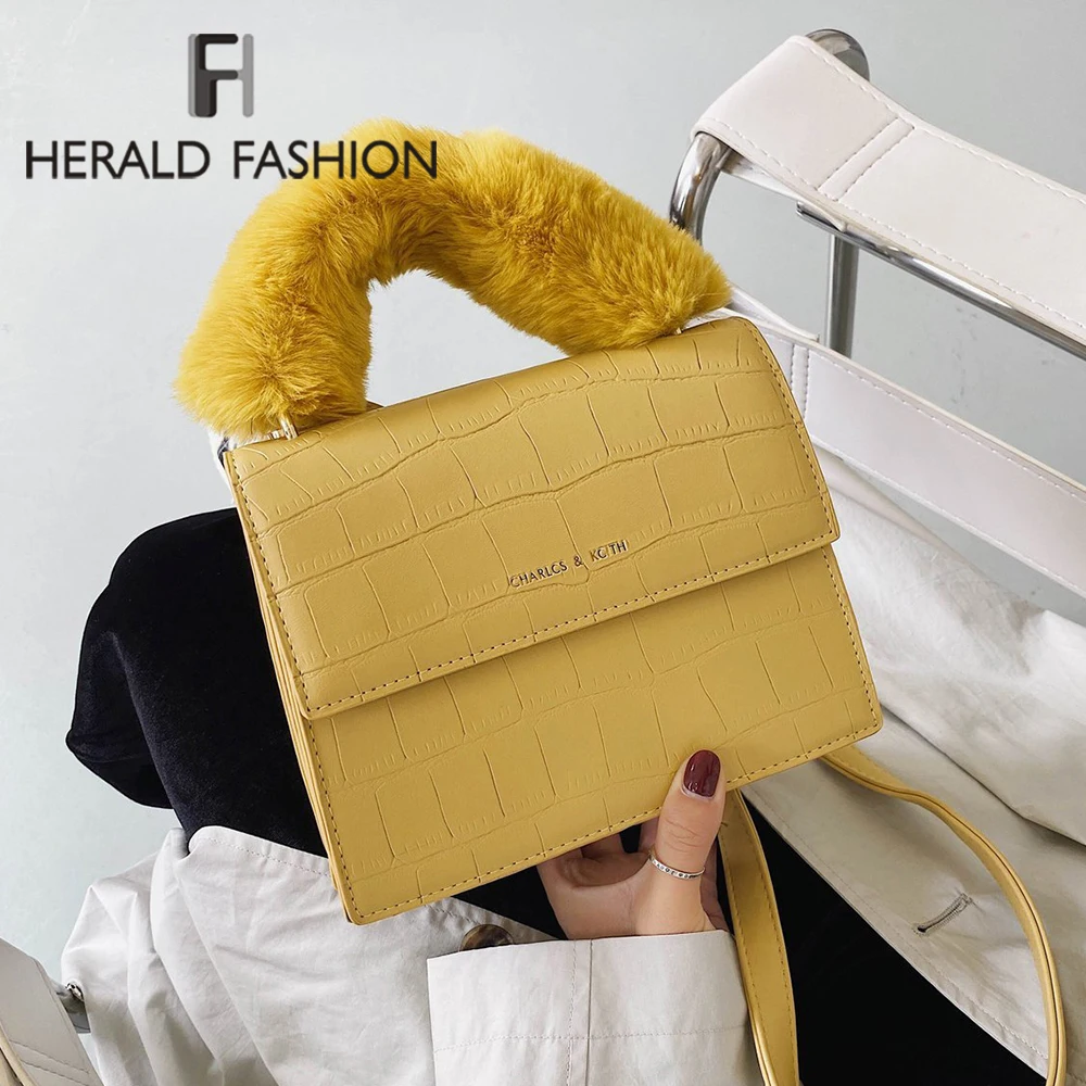 

Female Bags for Women Handbags Designer Artificial fur Bags Fashion Shoulder Messenger Bag Women Korean Simple Small Bags Tote