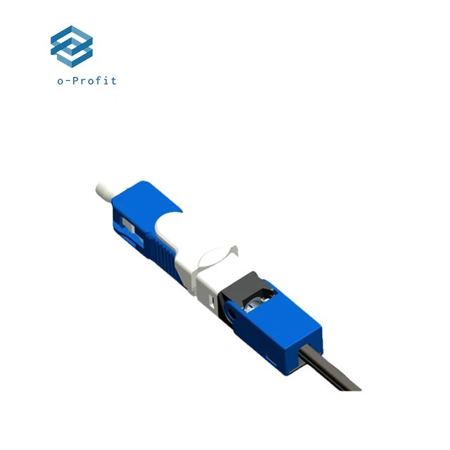 Бесплатная доставка одномодовый оптоволоконный коннектор FTTH ESC250D SC APC UPC новая