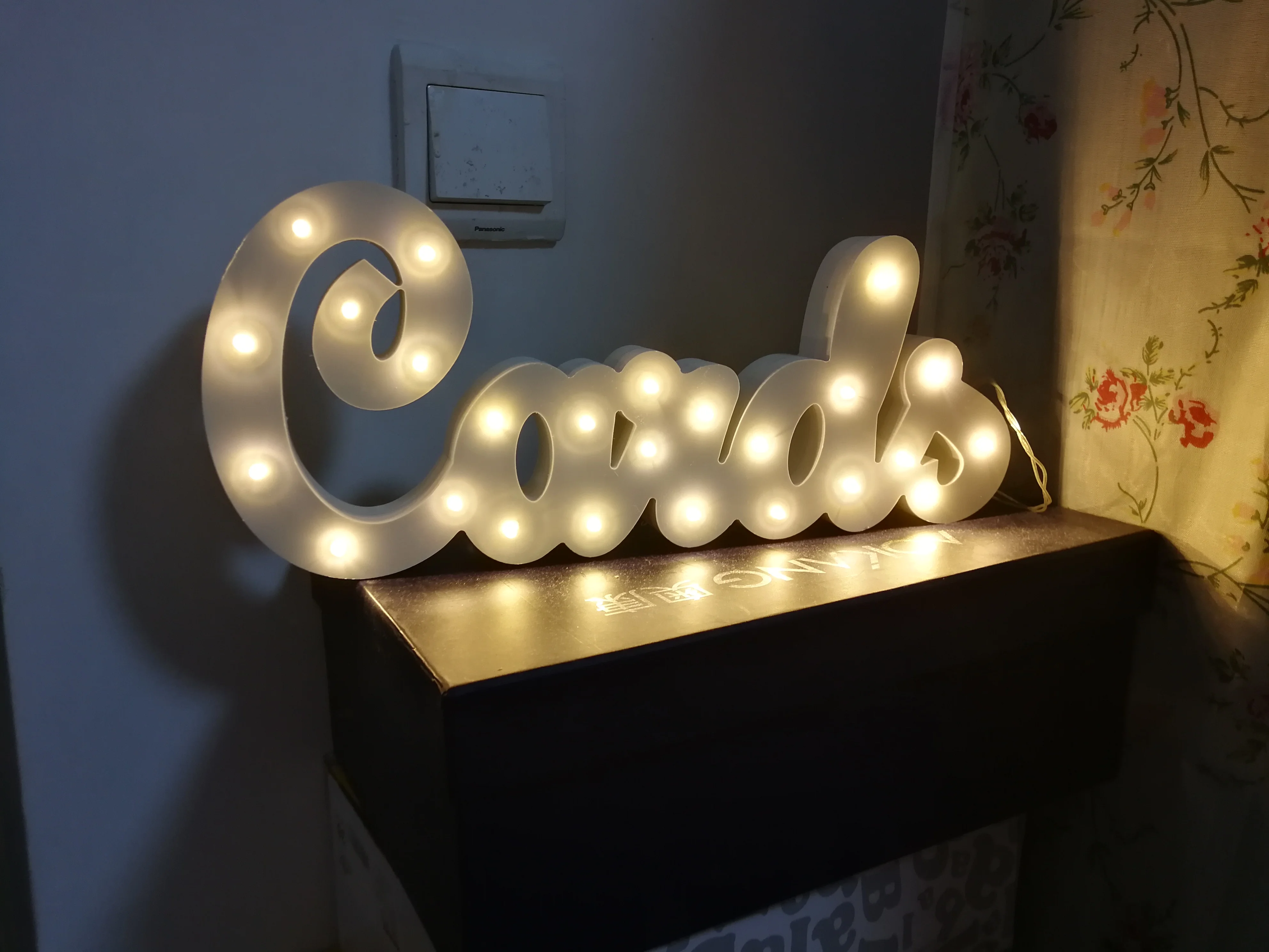 Up Night Led Grow Light Wall Decoration For Bedroom Wedding Ornaments Lights