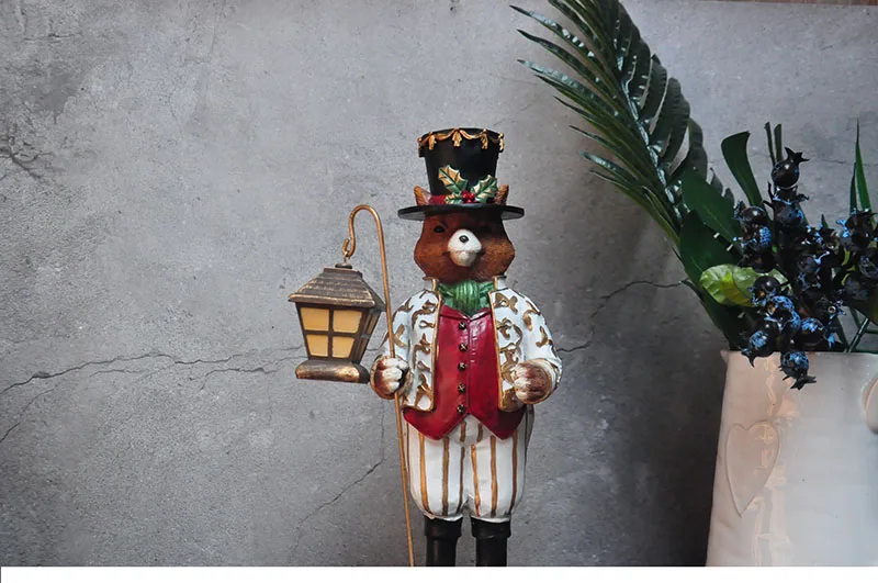 Светильники в американском стиле с изображением лисы джентльмена