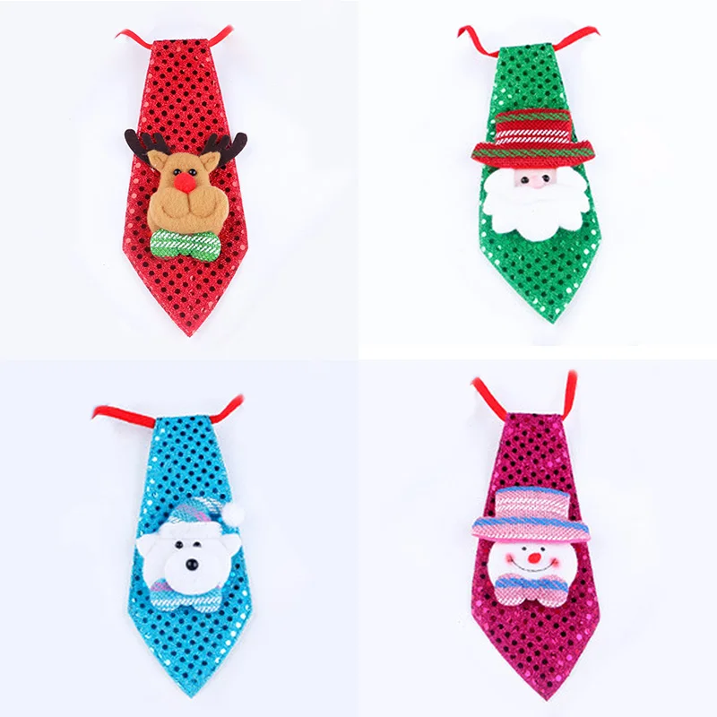 1 шт в лоте галстуки для детей вечерние танцевальные украшения Рождественские на