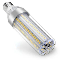 led corn light e27 220v led high power lamp 25w 35w 50w candle bulb 110v e26 led bulb aluminum fan cooling no flicker light 5730