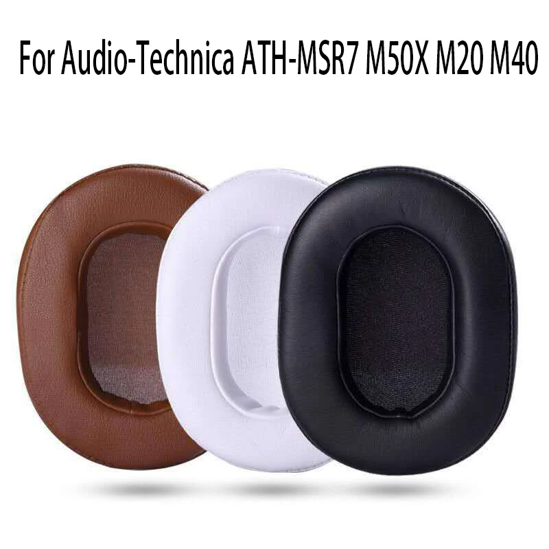 Амбушюры из пеноматериала кожаные для Audio-Technica ATH-MSR7 M50X M20 M40 M40X SX1 1 пара |