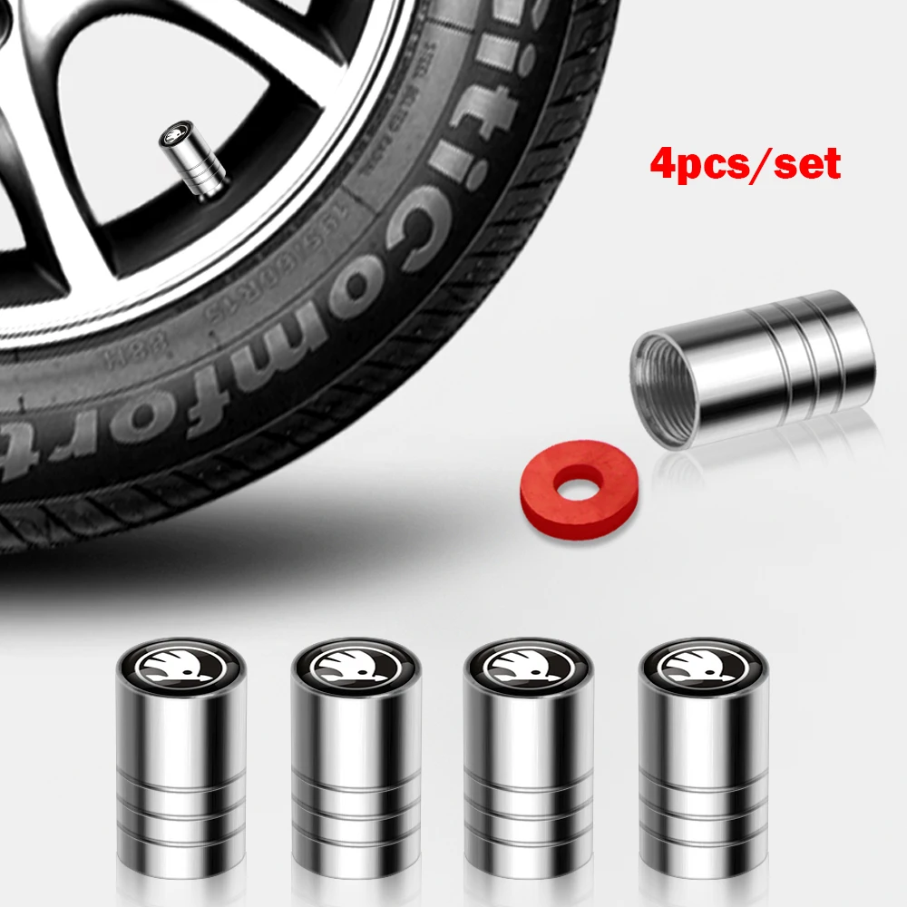 Новинка 4 шт. автомобильный Стайлинг колпачки для клапанов автомобильных шин