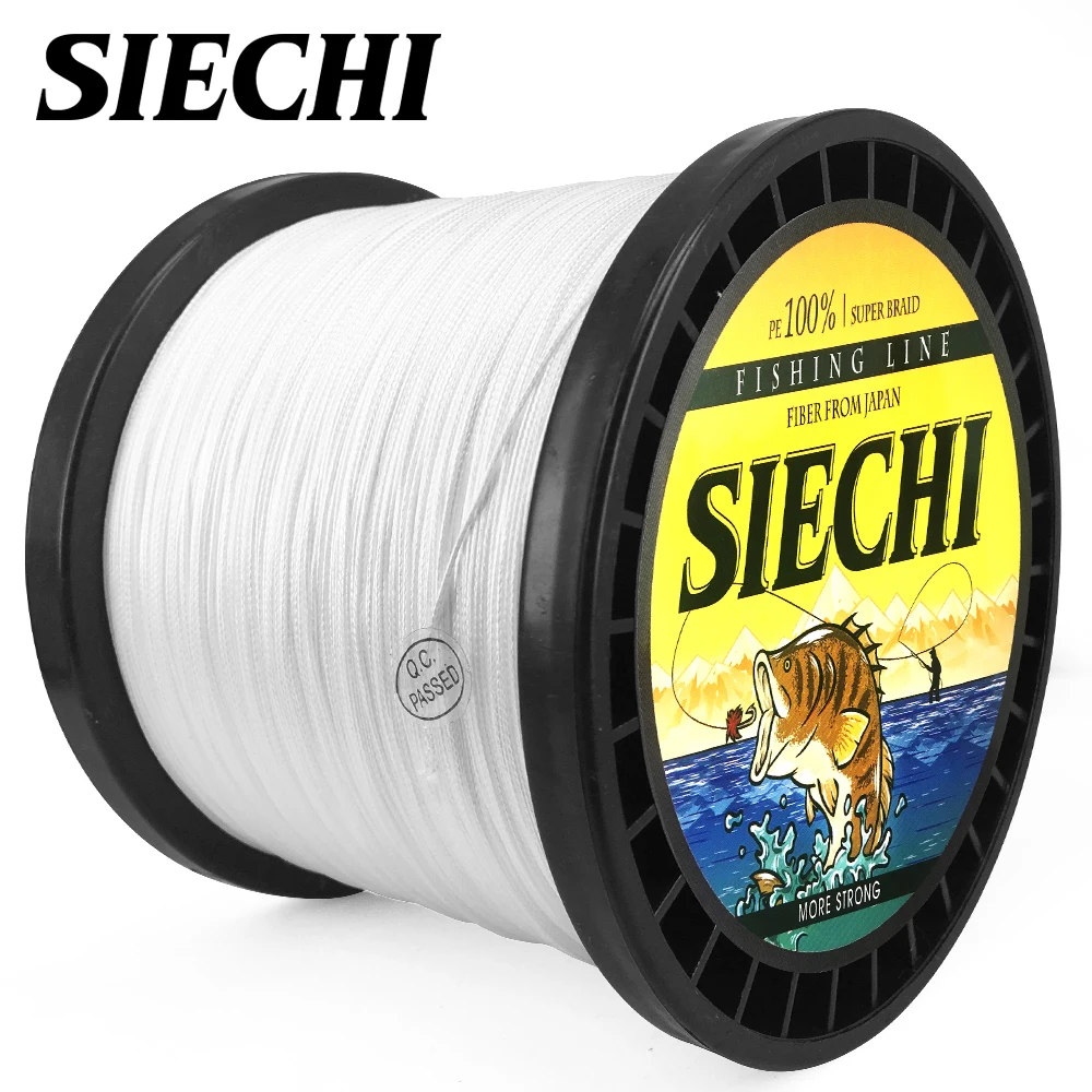 SIECHI 8 нитей плетеная рыболовная леска 1000 м многонитевая зимнее озеро 20