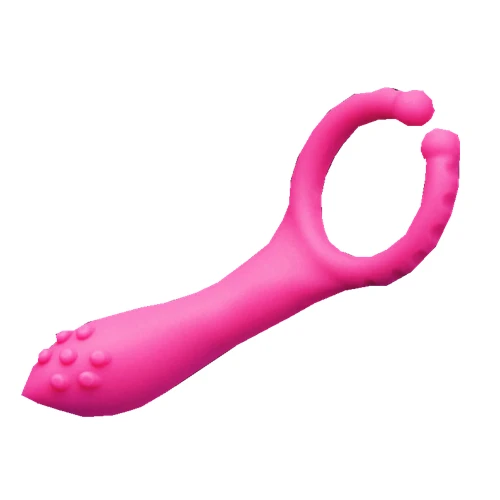 Вибратор для стимуляции точки G Candiway силиконовый вибратор с клипсой сосков