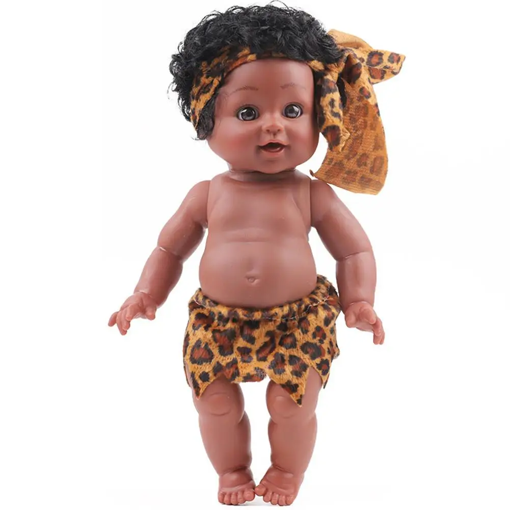 Кукла из мягкого силикона и винила черная Реалистичная 13 7 дюйма | Игрушки хобби