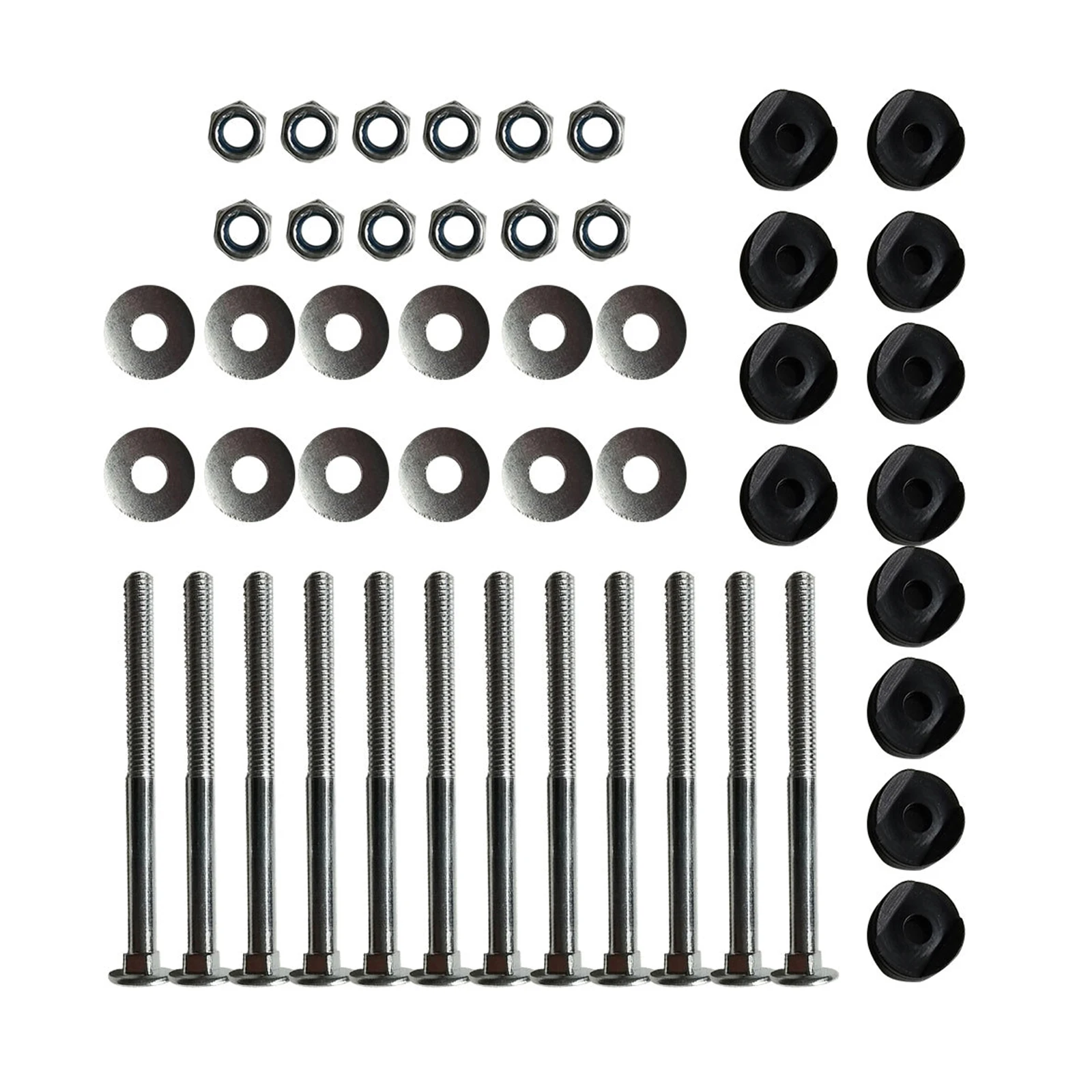 

12pcs Strong Trampoline Screws Set For Attaching The Trampoline High Quality Trampoline Fixing Screws Kit Stability Tool Set