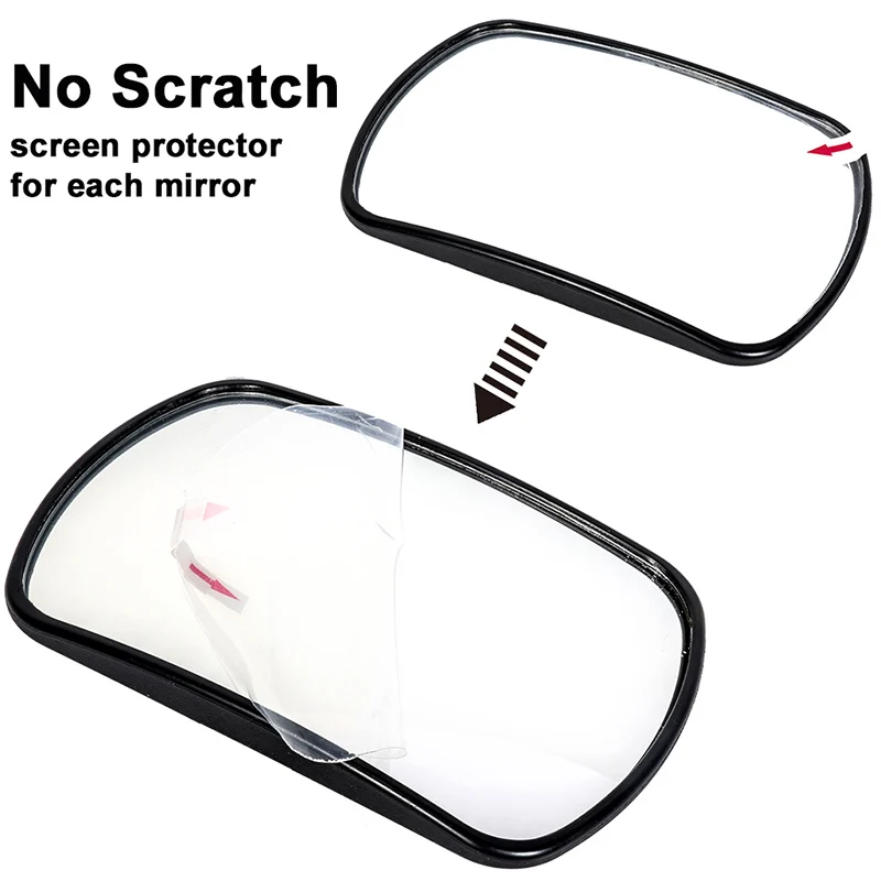 TIROL детское зеркало заднего вида для ребенка широкое кристально чистое стекло