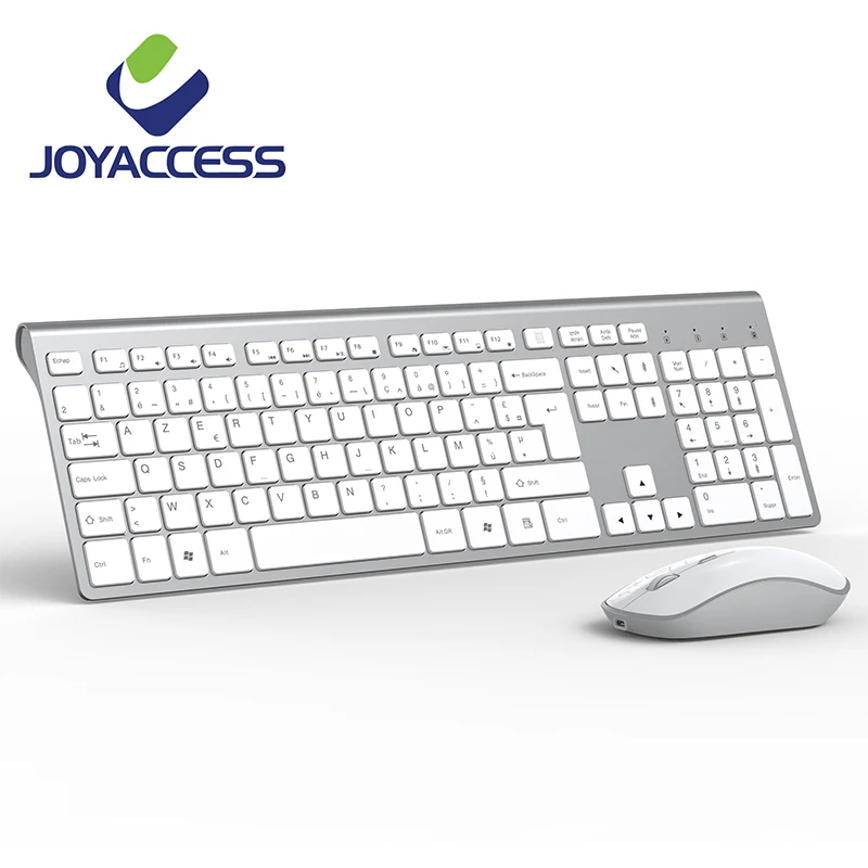 Клавиатура и мышь беспроводные JOYACCESS 106 клавиши 2 4 ГГц