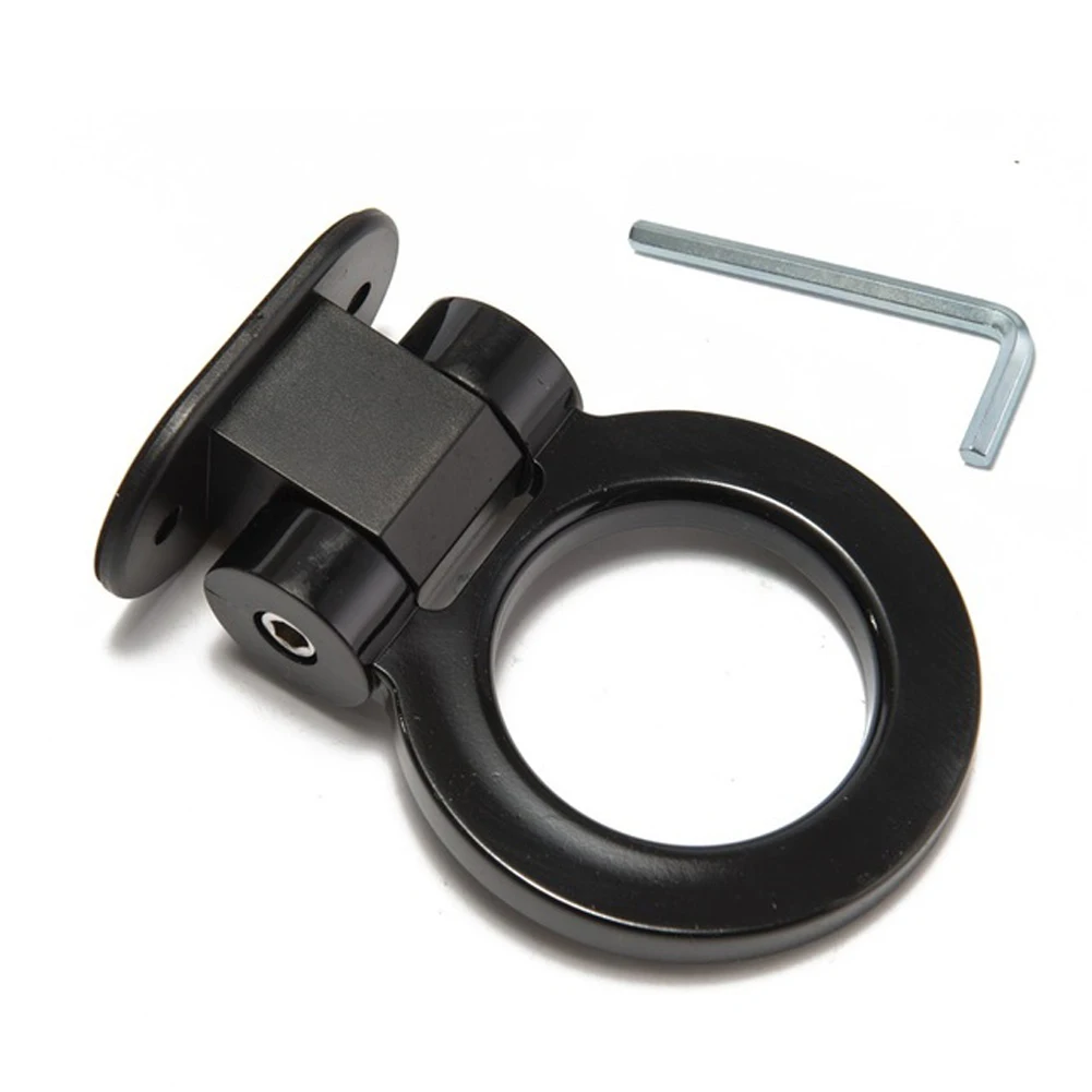 Car universal simulation decorative trailer hook and loop analog paste ring car stickers Racing Vehicle Towing Hook | Автомобили и