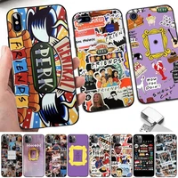 together friends tv show phone case for iphone 13 8 7 6 6s plus x 5s se 2020 xr 11 12 pro xs max