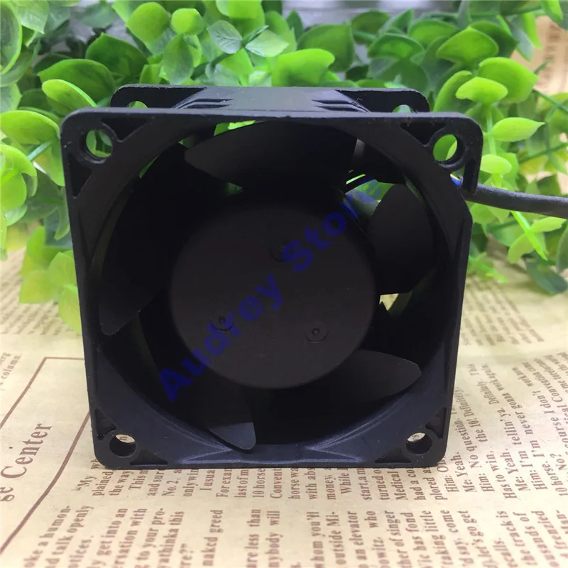 6038 0.29A 12V 30W PWM двойной шарикоподшипник супер высокая скорость 6 см вентилятор