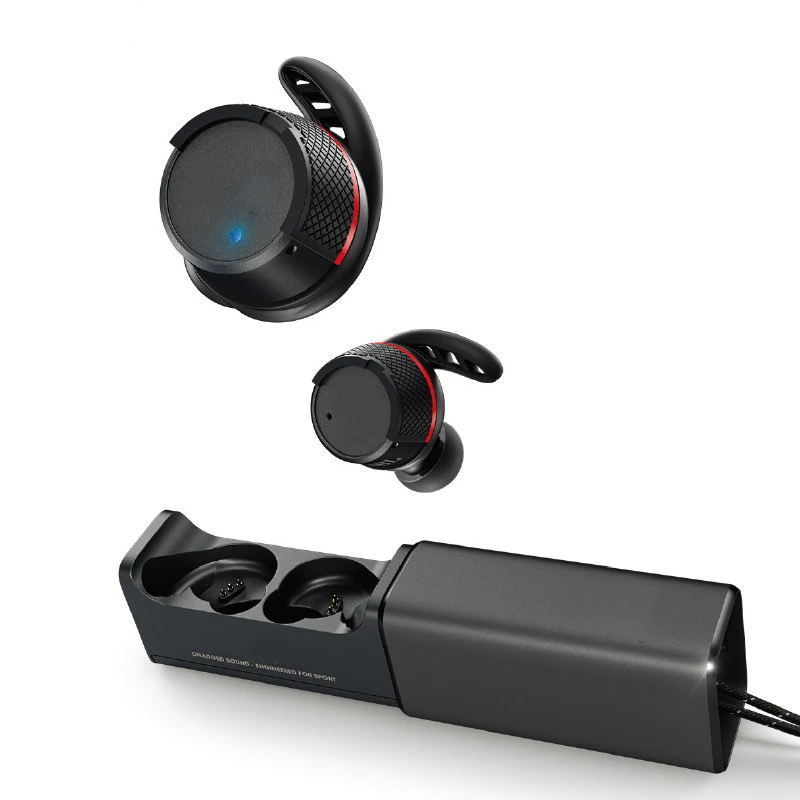 МкА FLASH TWS в ухо беспроводной Bluetooth V4.1 наушники Спорт туры беспроводной водонепроницаемый наушники с зарядным устройством и микрофоном