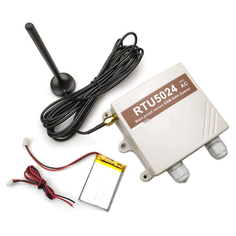 

V2019 RTU5024 2G Rain Proof Type GSM Swing Sliding Gate Opener Relay Switch Phone Wireless Remote Control Door Opener
