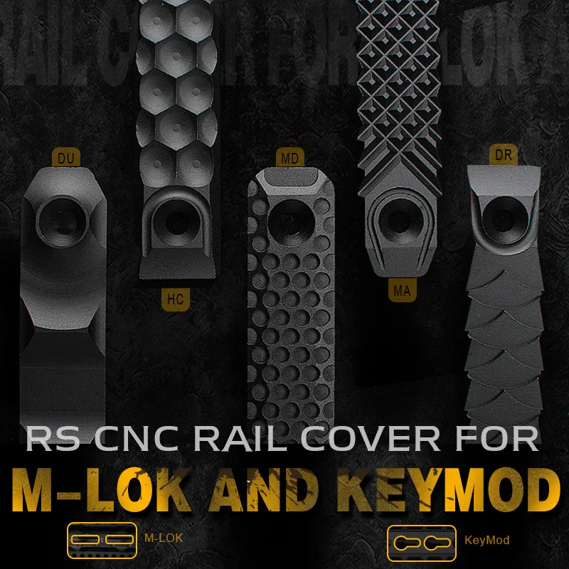 RS CNC поручень для M-lok и Keymod длинная и короткая версия Railscales WME08002 охотничье оружие аксессуары