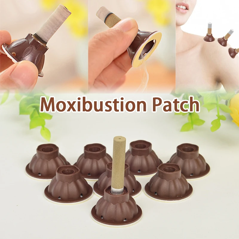 

10/20pcs Moxibustion Stick Base Adhesive Sticker On The Bottom Stable and Not Easy To Fall Dropshipping --01
