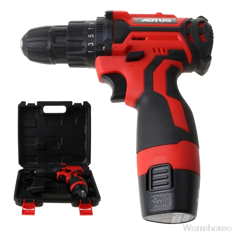 

12V Electric Screwdriver Wireless Power Driver DC Rechargeable Lithium-Ion Battery Home S24 20 Dropshipping