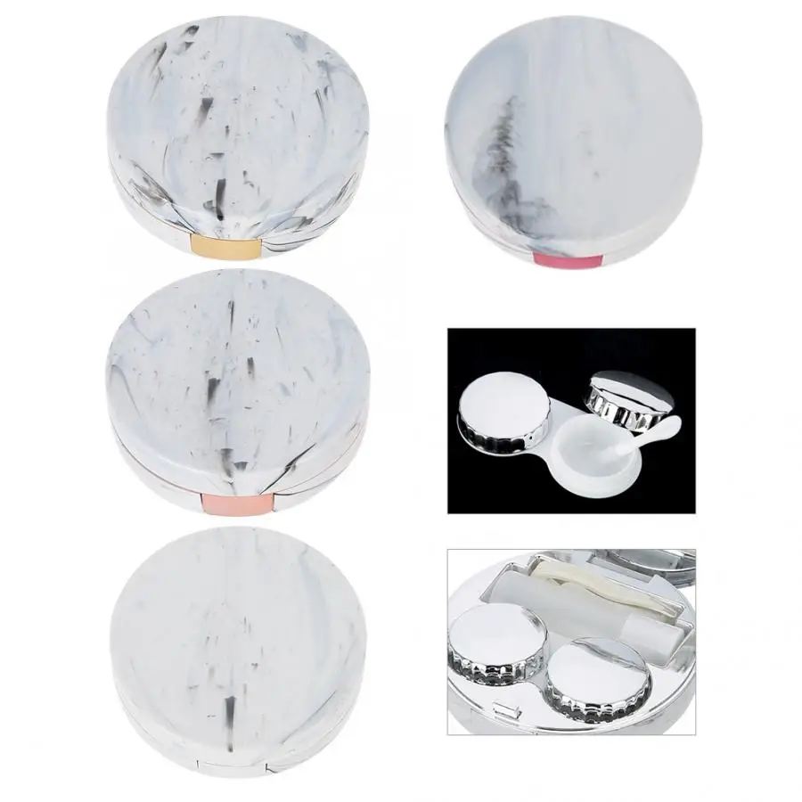 4 цвета контактные линзы чехол для замачивания коробка дорожные наборы