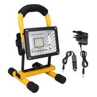30w led portable rechargeable floodlight waterproof spotlight battery powered searchlight outdoor work lamp camping