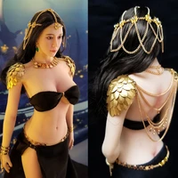 16 scale female figure accessory ghost knife north desert princess wind chimes set armor soldier clothes model for 12 body