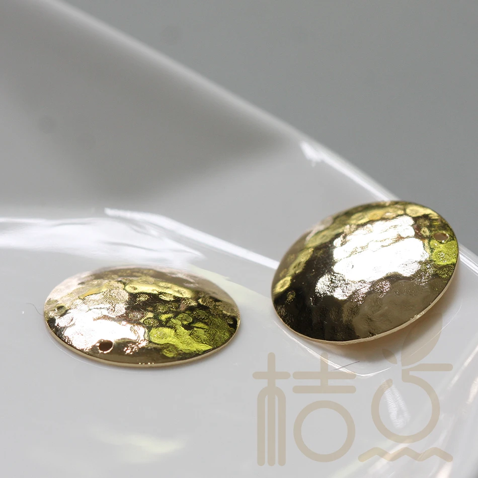 Круглая Подвеска из твердой латуни (4092C)|Шармы| |