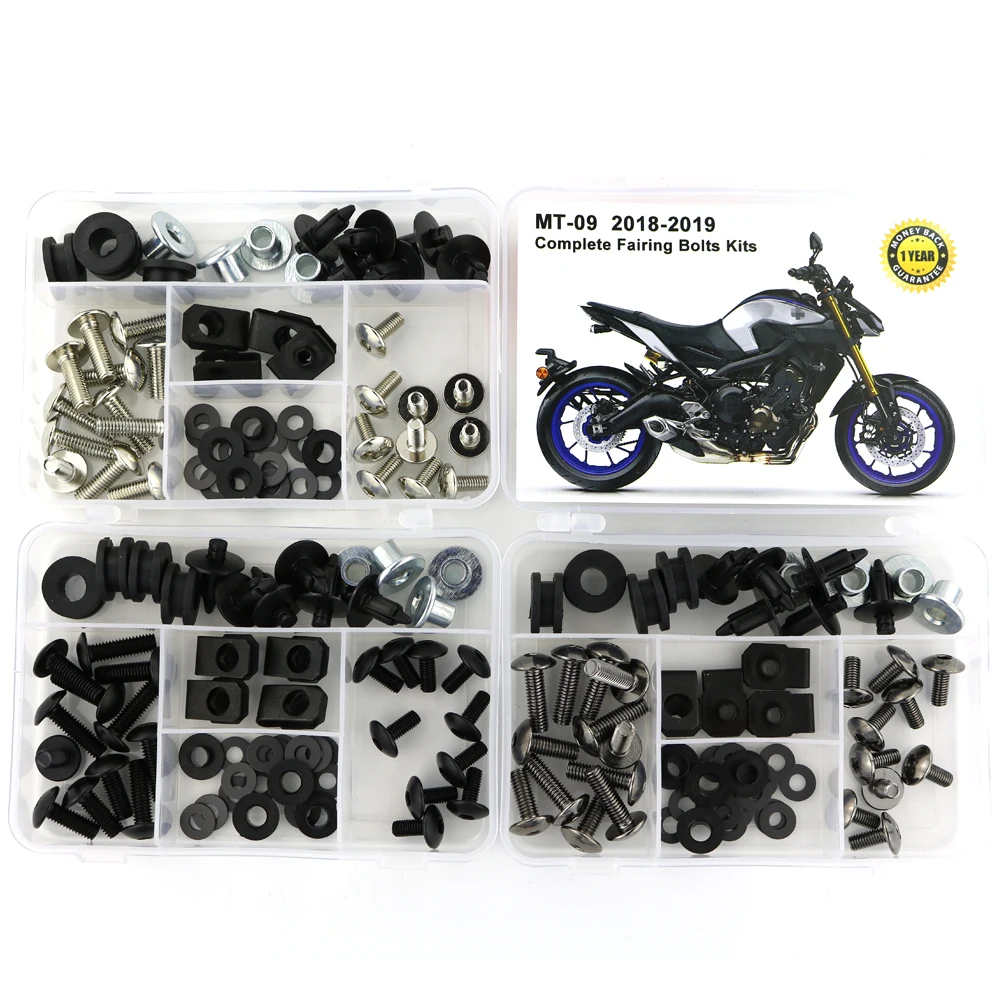 Подходит для Yamaha MT 09 MT09 2018 2019 Полный Комплект болтов с обтекателем винты кузова