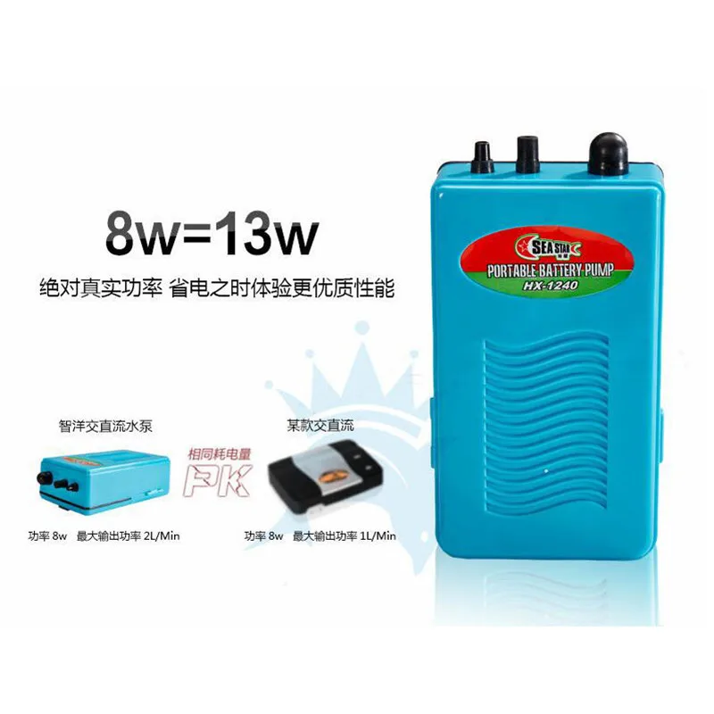 

1Pc Battery Operated Ultra Silent Aquarium Air Pump Single Outlet Oxygen Air Pump Fish Tank Air Compressor 1.5V