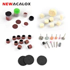 Набор аксессуаров NEWACALOX 79 шт.лот для шлифовки, полировки, резки, гравировки, абразивного инструмента