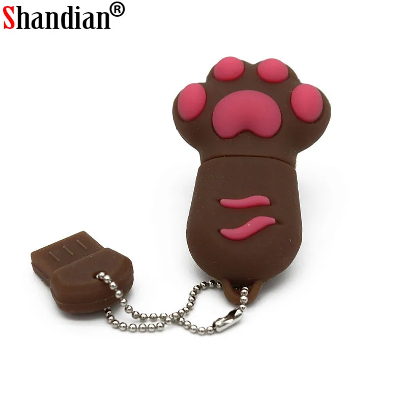 

SHANDIANCartoon Cat Claw Usb flash drive 4gb/8gb/16gb/32gb /64gbcat's claw usb flash drive usb,pendrive/car/gift/disk