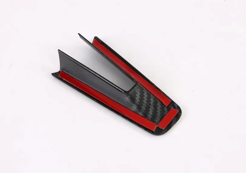 For Mazda 3 Axela Sedan BP 2019 2020 Carbon Fiber Style Steering Wheel Panel Cover Bezel Trim Insert Badge Molding Garnish | Автомобили и