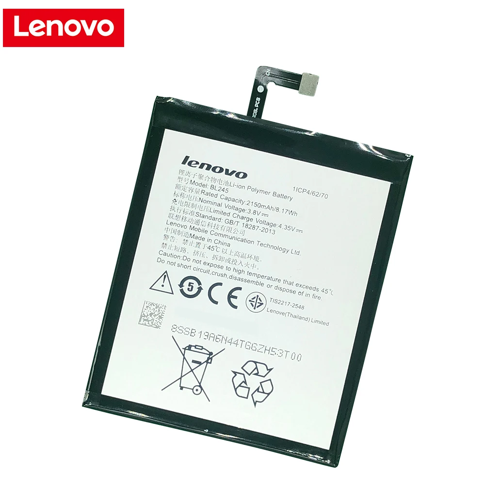 

Lenovo S60 Battery 100% New High Quality 2150mAh Battery Replacement Backup Battery For Lenovo S60 S60W S60t BL245