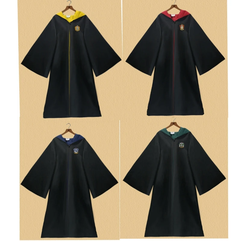 Унисекс равенклав халат Хаффлпафф шарф свитер рубашка очки палочка для