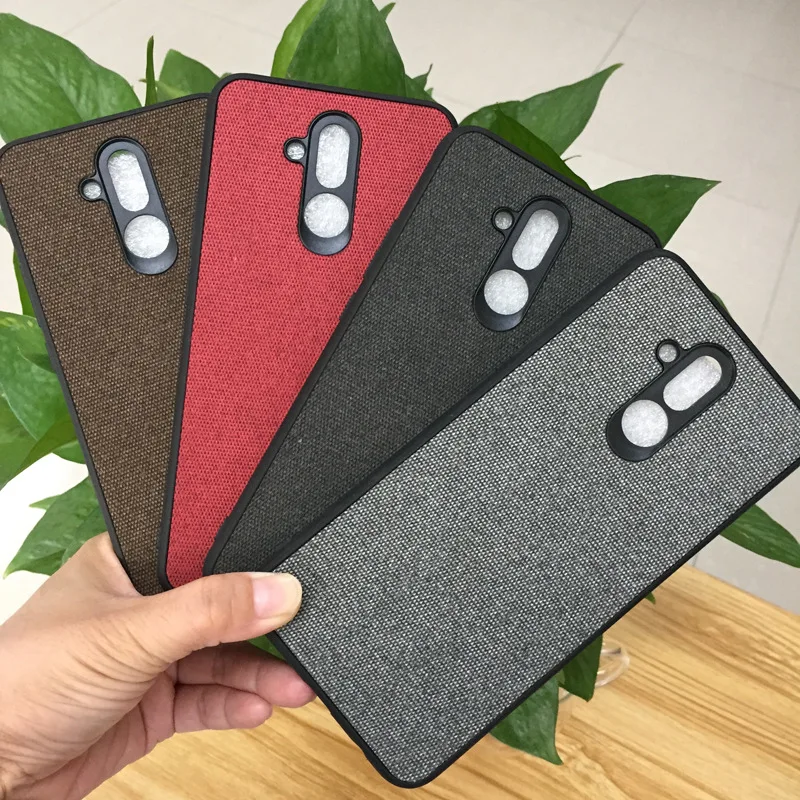Тканевый Стильный чехол для Huawei Mate 30 20 Pro Lite P30 противоударный нескользящий Maimang 7