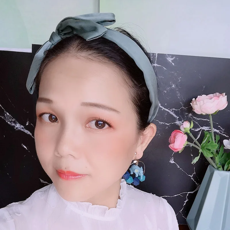 Серьги-клипсы с животным большим кулоном слоником бирюзовыми синими клипсами