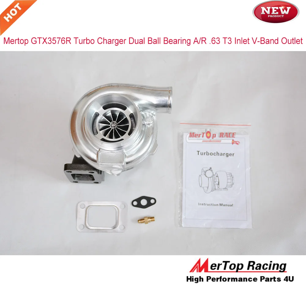 MERTOP T3 двойной керамический шаровой подшипник турбонагнетателя GT35 GTX3576R