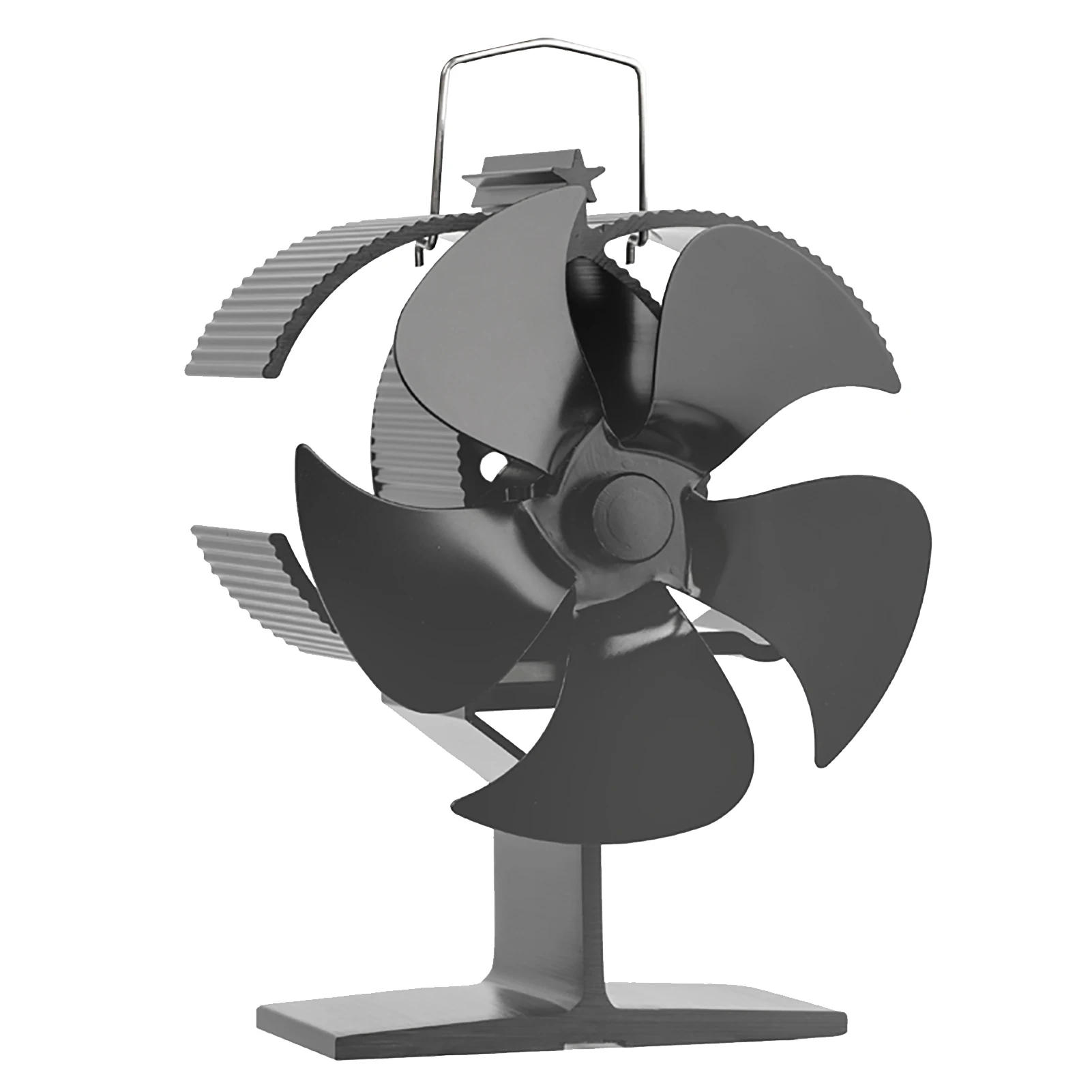 

5 Propeller Stove Fan Silent Efficient Heat Distribution Fan Everybody