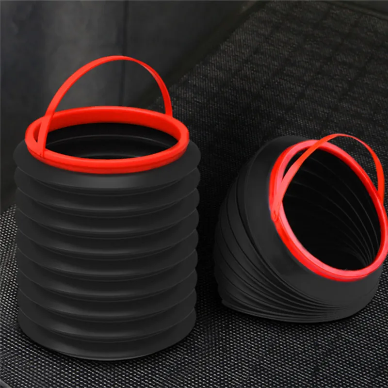 

Car Folding barrel Trash Can for Renault Koleos Fluenec Latitude Sandero Kadjar Captur Talisman Megane LAGUNA Scenic Alaskan