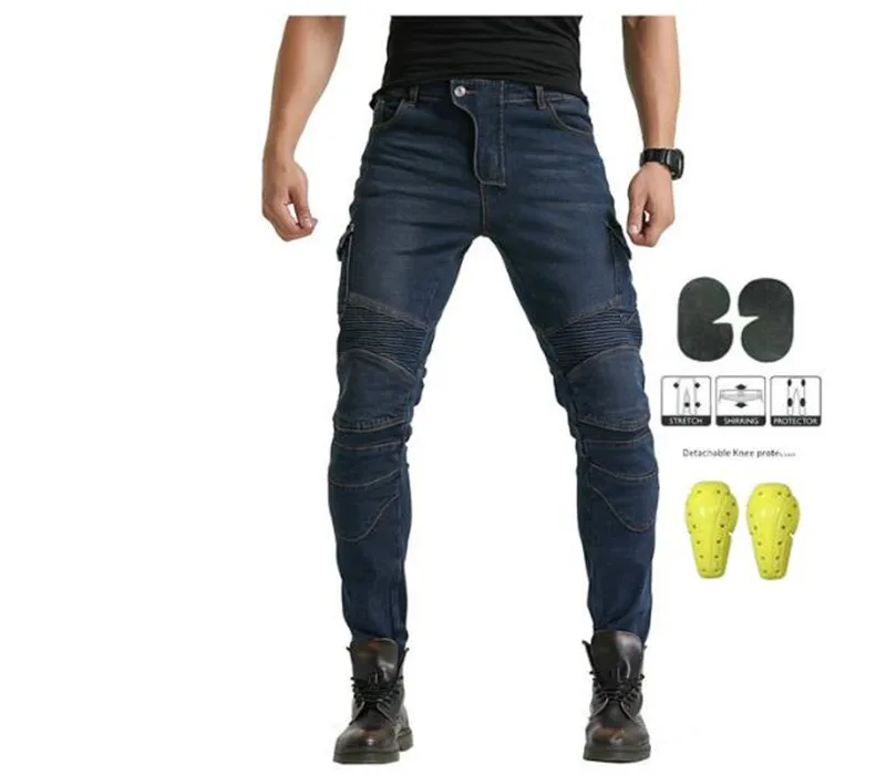 Мотоциклетные джинсы мотоциклетные защитные штаны для мужчин гоночные