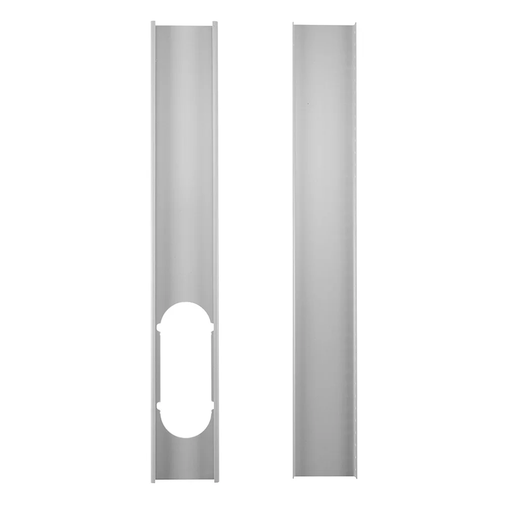 

2pcs Accessories Exhaust Hose Durable Portable Window Slide Kit Plate Adjustable Hand Tool For Air Conditioner Tube Vent Adapter