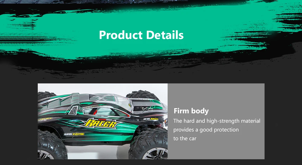Игрушки xinlehong 9136 1/16 2,4G 4WD RC автомобиль 36 км/ч Bigfoot внедорожный грузовик RTR игрушка