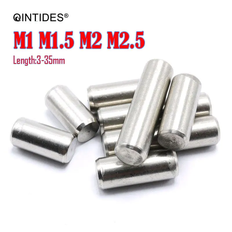 QINTIDES M1 M1.5 M2 M2.5 параллельные штифты из нержавеющей стали высокоточные