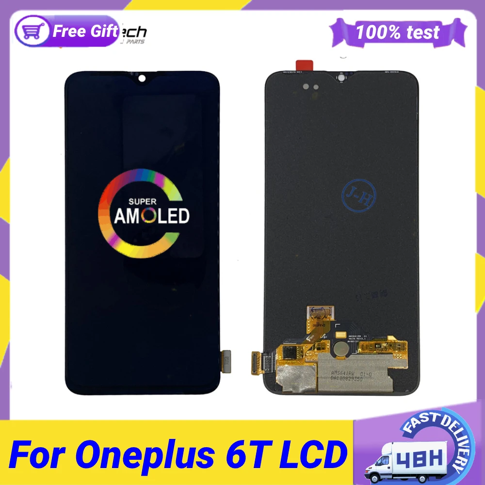 Оригинальный Для Oneplus6 6T 6 50 &quotЖК дисплей Дисплей кодирующий преобразователь