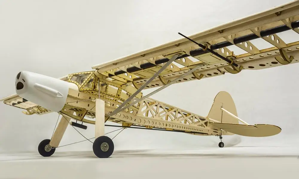 Масштаб RC Balsawood самолет лазерная резка Fieseler Fi 156 Storch 1600 мм(6") набор из пробкового дерева DIY строительные деревянные модели